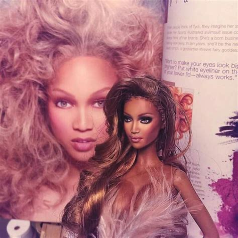 tyra banks barbie|barbie doll comes to life.